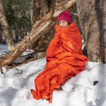 SOL - EMERGENCY BIVVY WITH RESCUE WHISTLE ORANGE