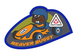 ÉCUSSON - VOITURE DE COURSE BEAVER BUGGY