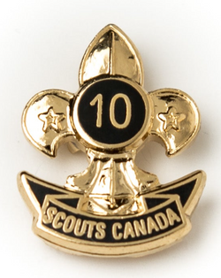 PIN - 10 YR SERVICE